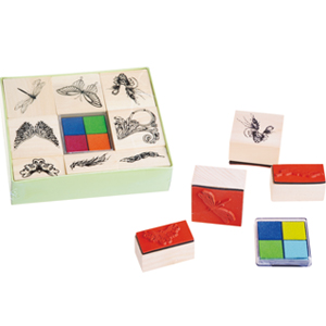 木頭印章組合 WZ-4009